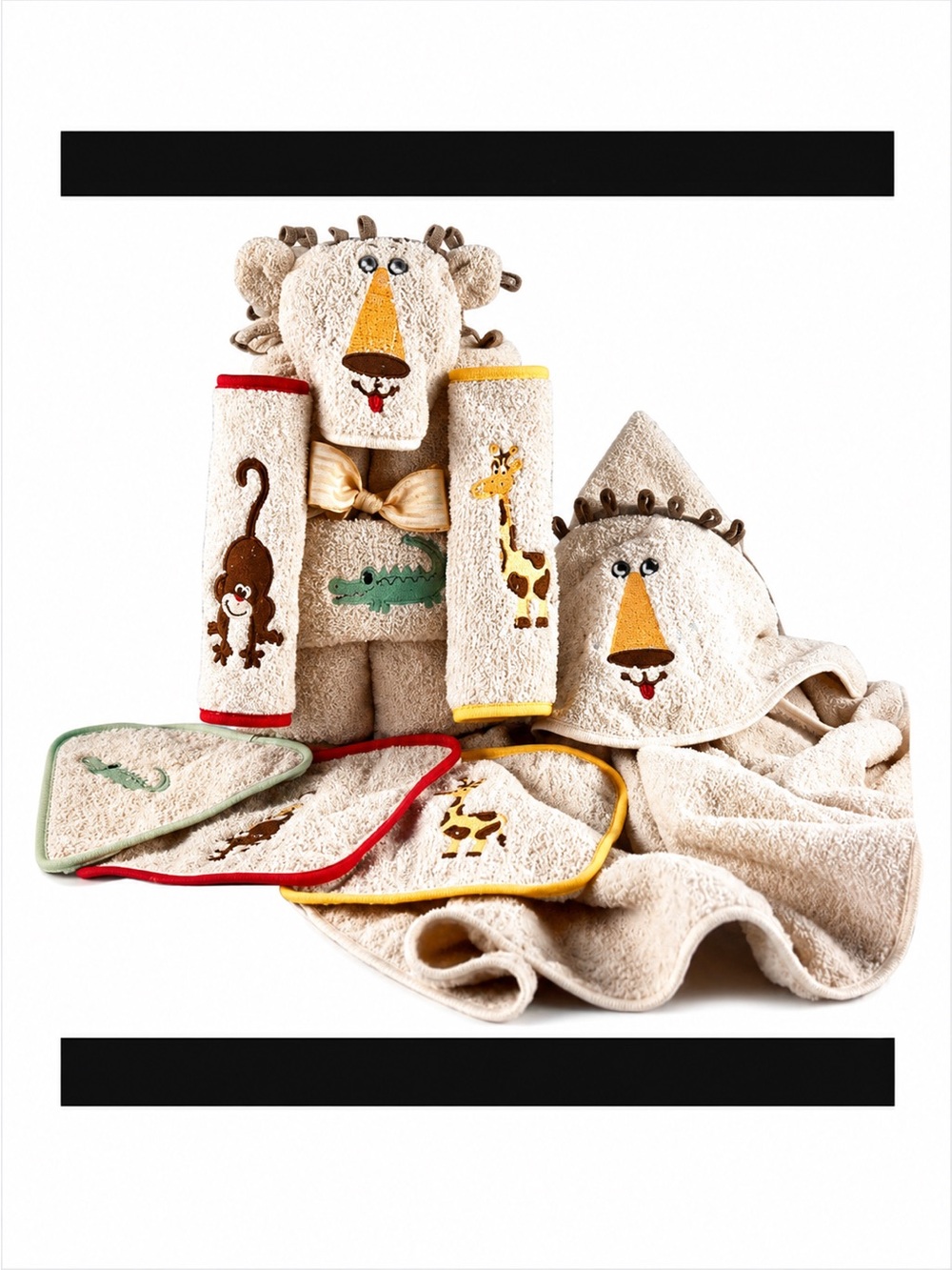 Safari Hooded Towel Gift Set